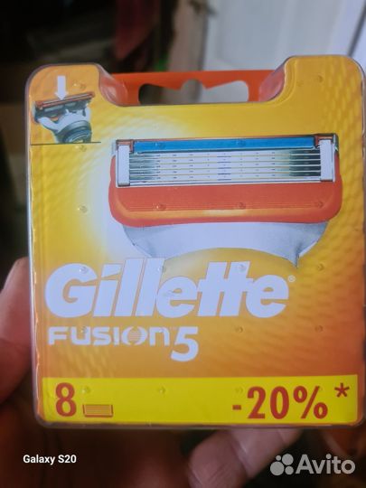 Кассеты для бритья Gillette fusion 5