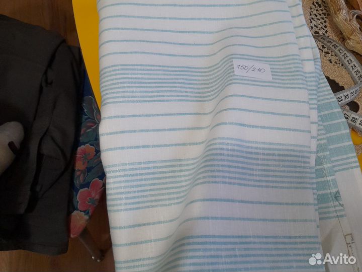 Простынь лен новая