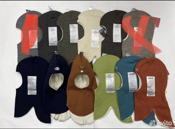 Шапки шлем зима размер 2