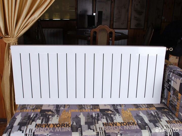Радиатор отопления, большая батарея 17 секций