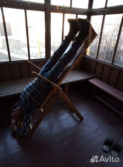 Тренажёр из массива дуба и сосны