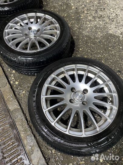 Диски R15 Alex 4x100, Nokian Nordman SX.3 195x50