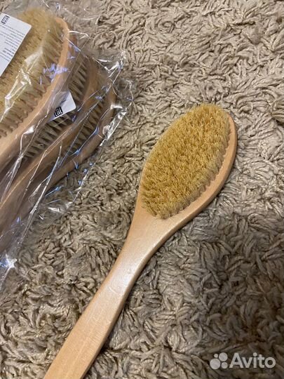 Щетка для сухого массажа от целлюлита