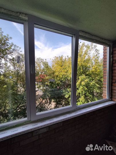 Остекление балконов и лоджий, Окна пвх