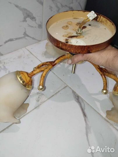 Люстра потолочная бу