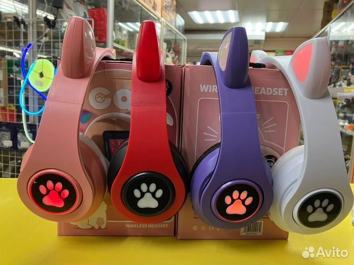 Беспроводные наушники с ушками B39