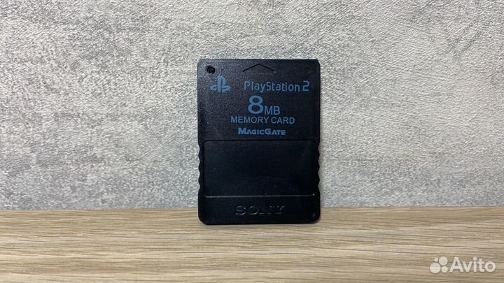 Карта памяти Memory Card для PS2 + Free MC Boot
