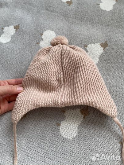 Детские шапки Babygo для двойни,размер 38-40