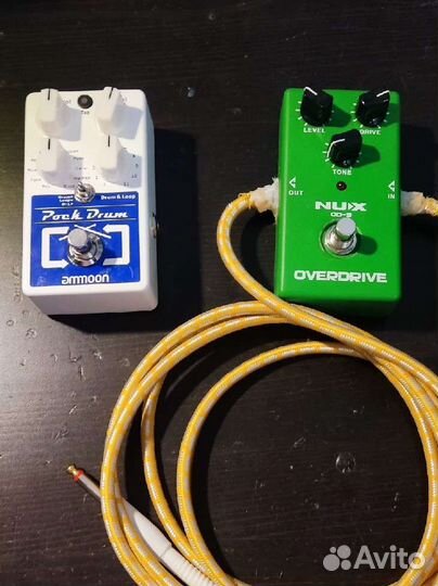 Гитарная педаль перегруз овердрайв лупер