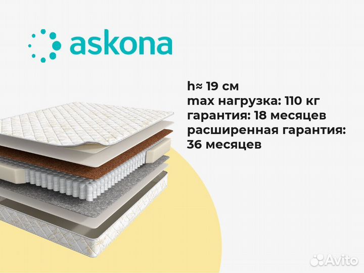 Матрас 80х200