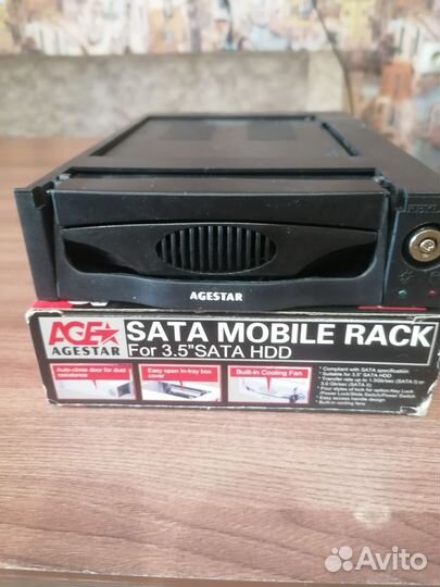 Сменный бокс для HDD AgeStar SR3P-SW-2F SATA