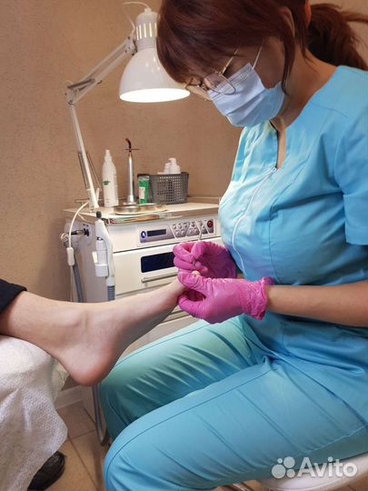 Медицинский педикюр