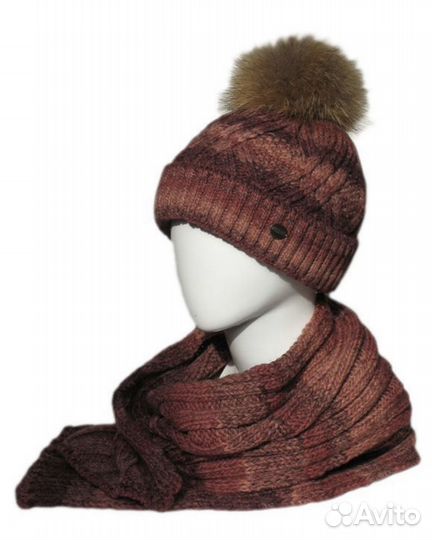Комплект шапка снуд новый