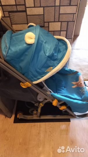 Коляска санки