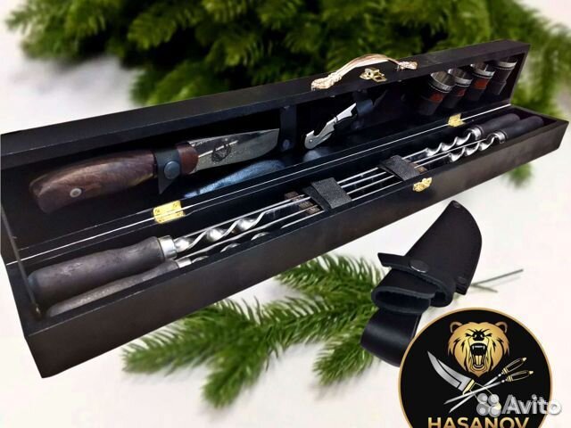 Подарочный шашлычный набор