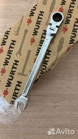 Ключ трещетка 9 мм wurth
