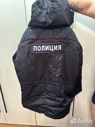 Зимний бушлат и штаны мвд старого образца