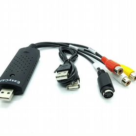 Easycap USB 2.0+ переходник Scart-3rca-S-video