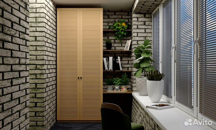 Шкаф на балкон с гарантией