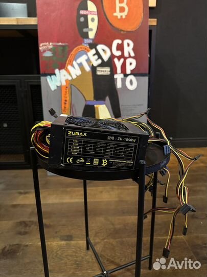 Блок питания Zumax ZU 1850 w 80 gold plus