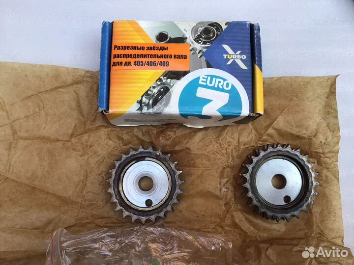 Разрезные звезды распредвала змз 405/406/409 евр 2