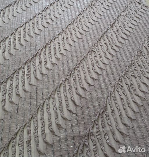 Трикотажное полотно Рюши с напылением арт. 322-107