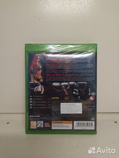 Игра для Xbox one WWE 2K18 запечатанная
