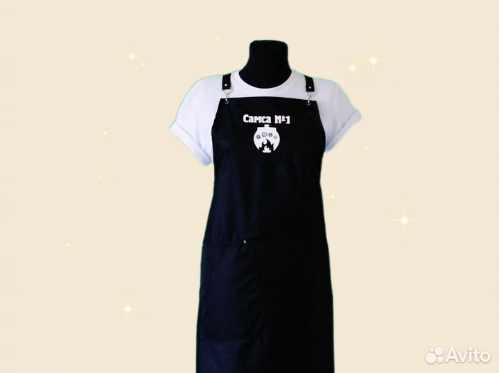 Фартук для кафе с логотипом