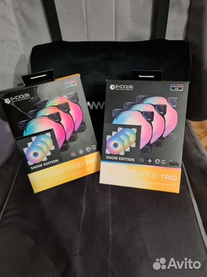 Вентиляторы для корпуса id-cooling df-12025-argb