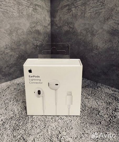 Наушники earpods lightning новые