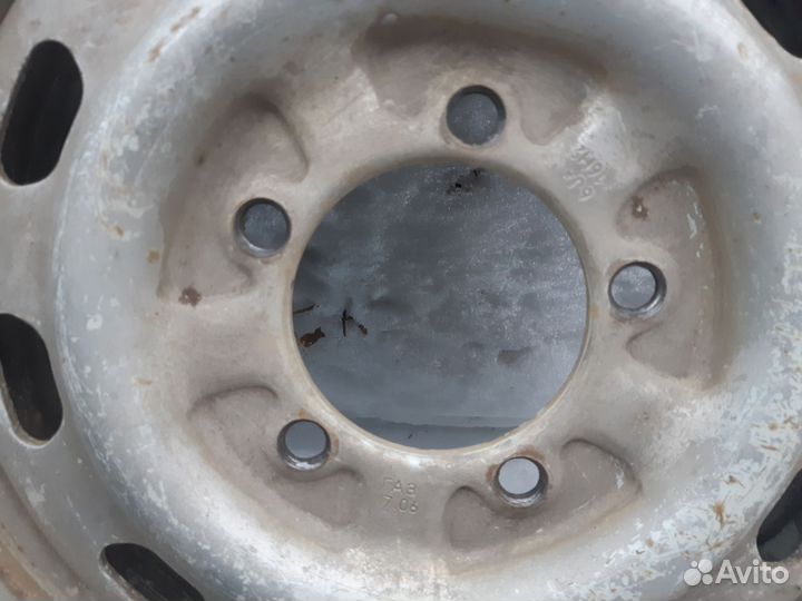 Диски штамповка р 16 на Нива Соболь