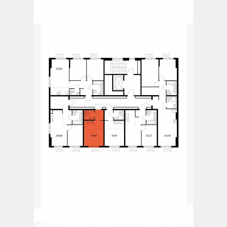 Квартира-студия, 20 м², 8/9 эт.