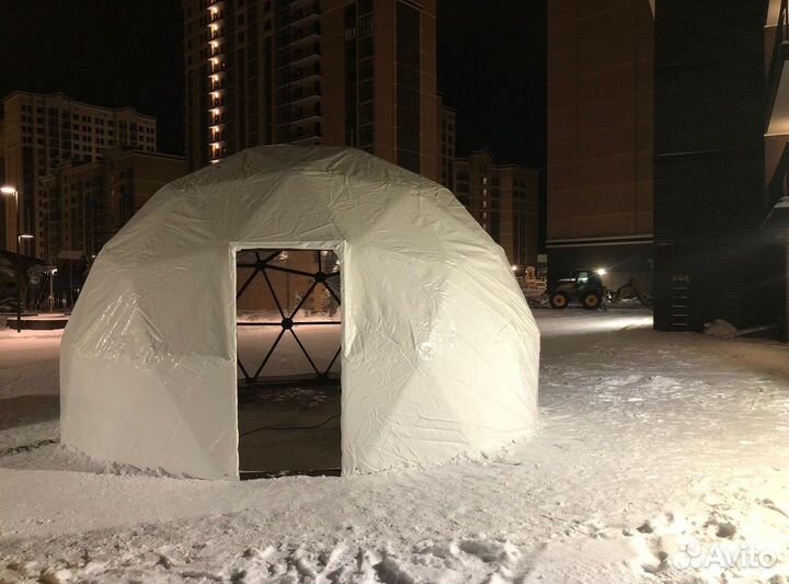 Геокупол для глемпинга