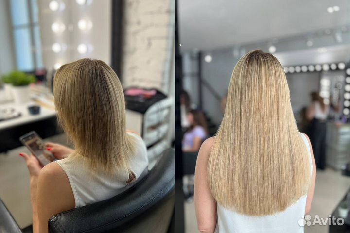 Наращивание волос. Качественно и удобно