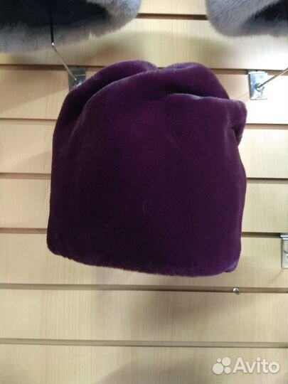 Женские шапки из эко меха