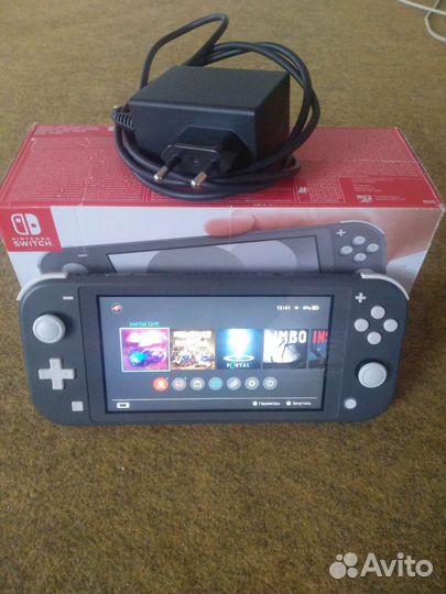 Nintendo Switch Lite, чип, прошивка, 32+32gb
