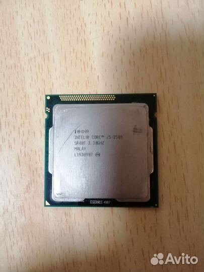 Процессор intel core i5 2500