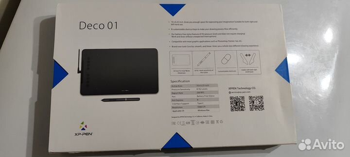 Графический планшет Deco 01