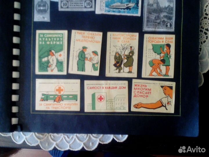 Этикетки от спичечных коробков