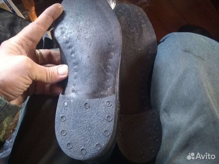 Сапоги хромовые СССР