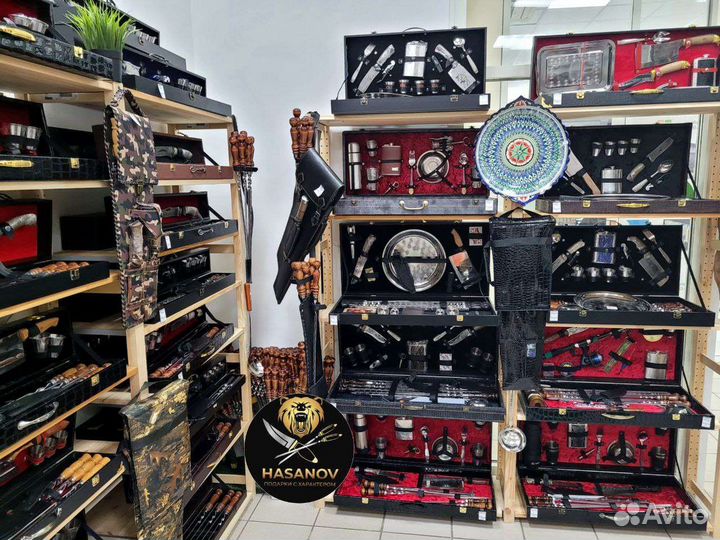 Шашлычный набор Подарочный набор шампуров