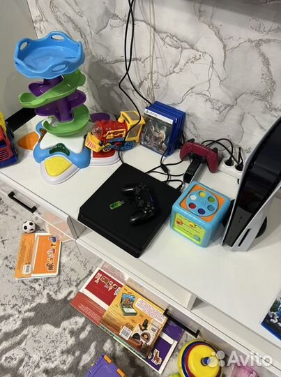 Sony playstation 4 slim HEN 9.0 1tb 30 игр Fifa 23