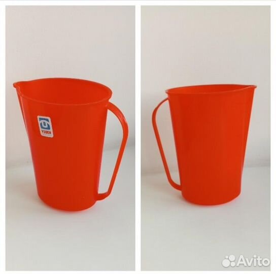 Пластиковый кувшин 1,7 л,новый