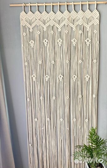 Шторы и занавески макраме