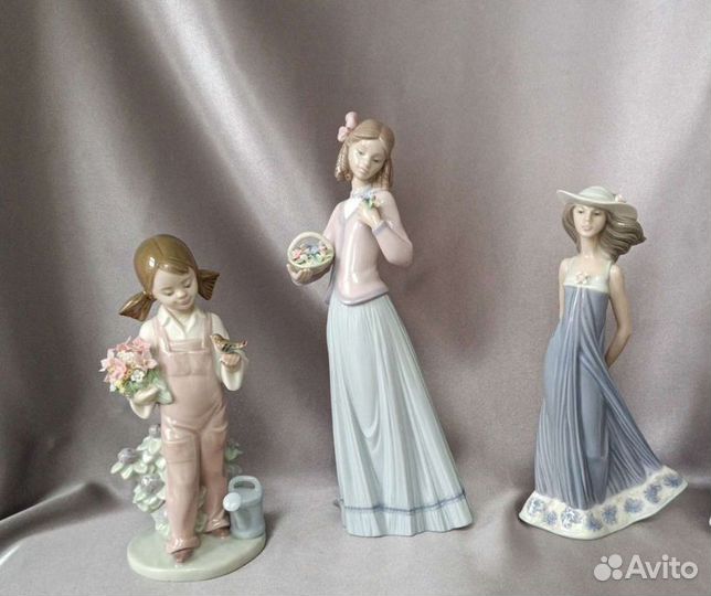 Коллекционные фарфоровые статуэтки Lladro