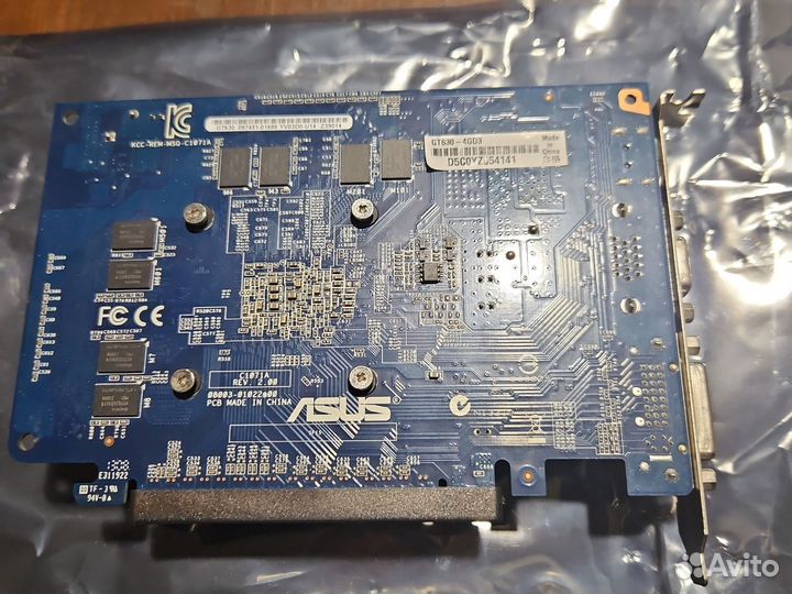 Видеокарта Asus GT630-4GD3