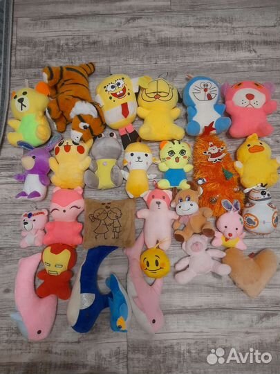 Мягкие игрушки пакетом