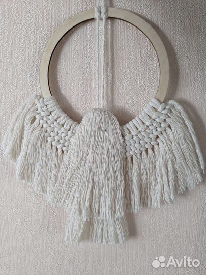 Макраме панно Ангел