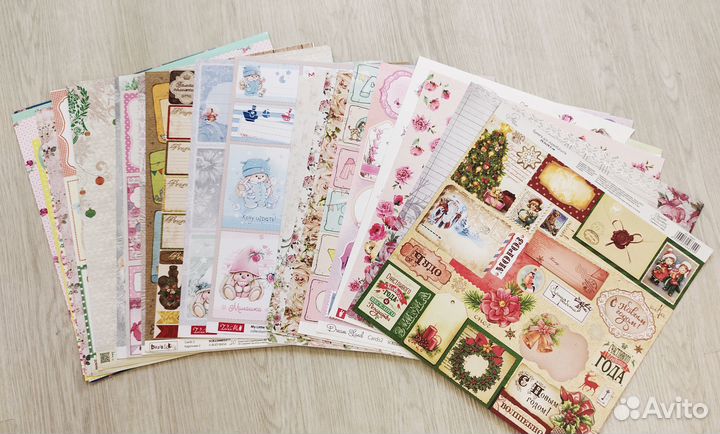 Бумага для скрапбукинга