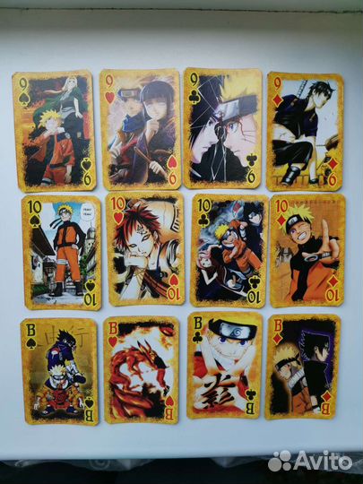 Карты игральные Наруто
